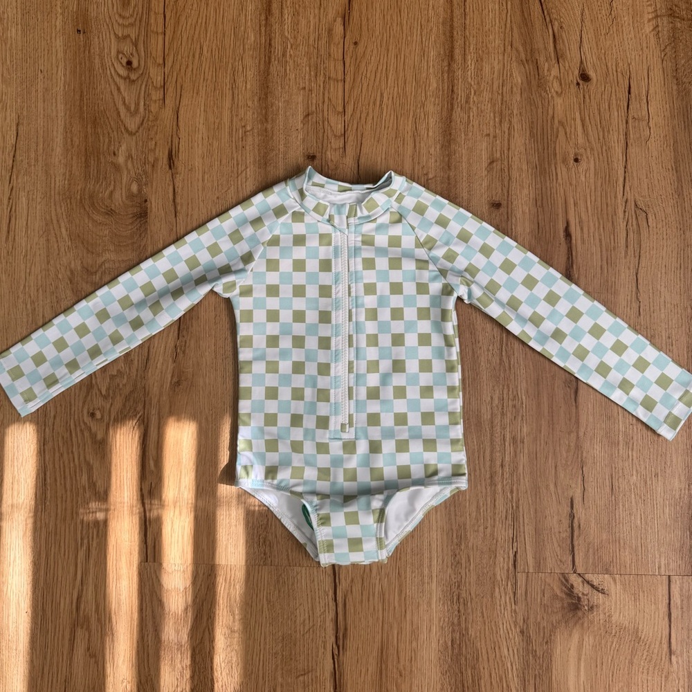 Little surfer dude toddler swimsuit